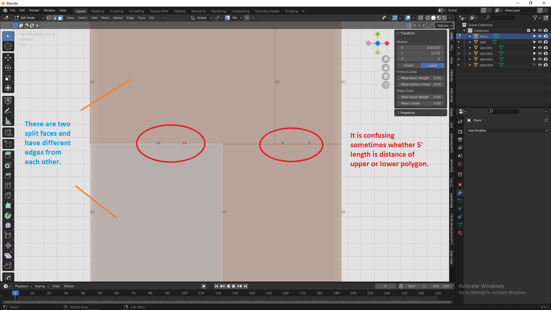 blender edge measure issue.png