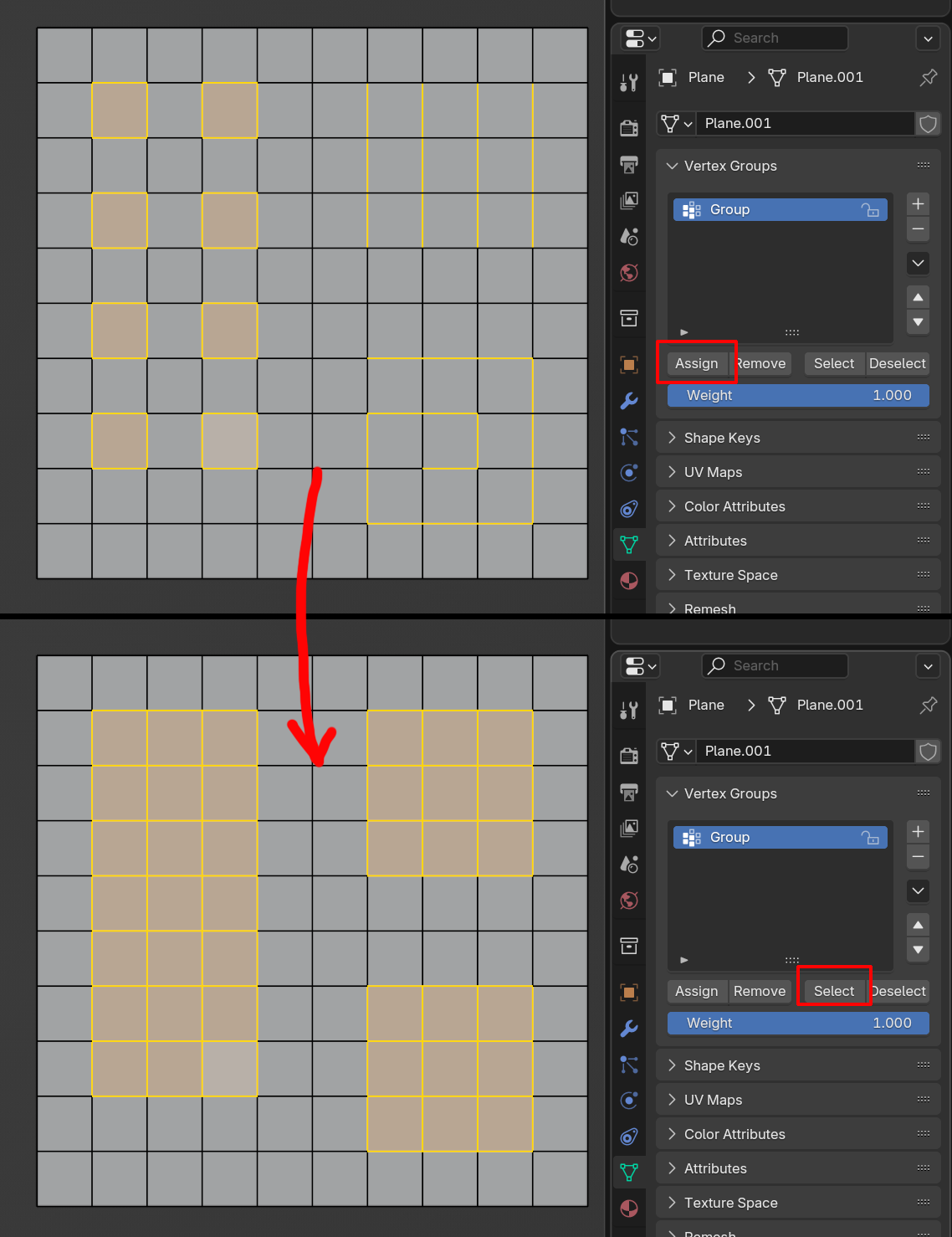 Blender Edge and Face Selection Sets.png