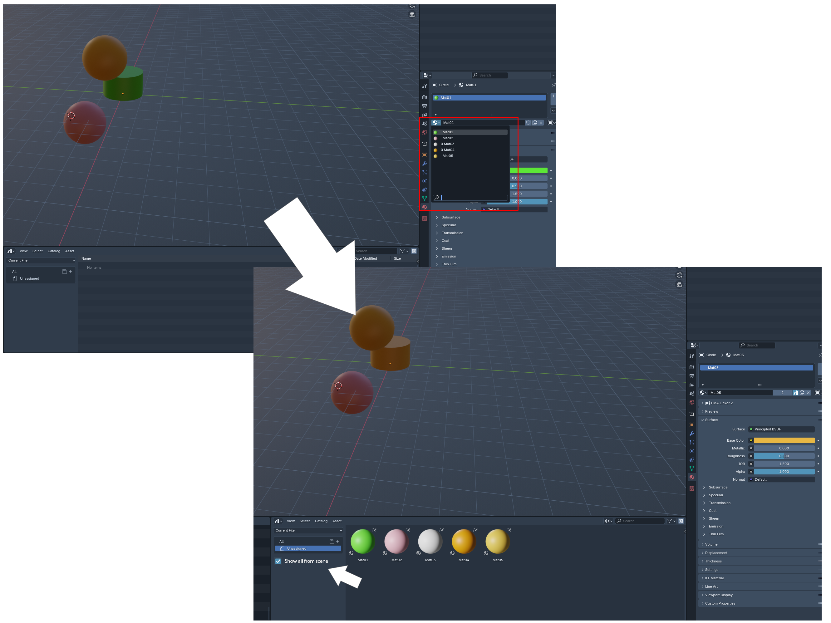 BlenderAssetBrowserShowAllFromScene.png
