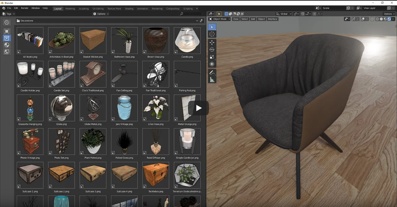 Andrew Peel - Asset Libraries in Blender 2.83.png