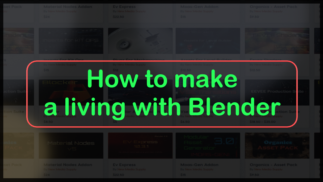 How2make_a_Living_with_Blender_Cover.png